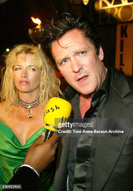 Michael Madsen and wife De Anna Morgan during 2004 Cannes Film Festival - "Kill Bill Vol.2" - After Party in Cannes, France.