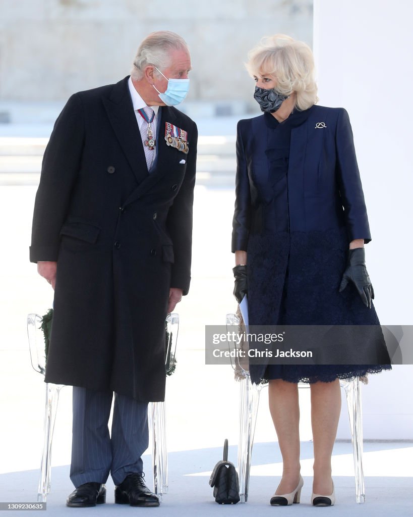 The Prince Of Wales And The Duchess Of Cornwall Visit Athens, Greece - Day Two
