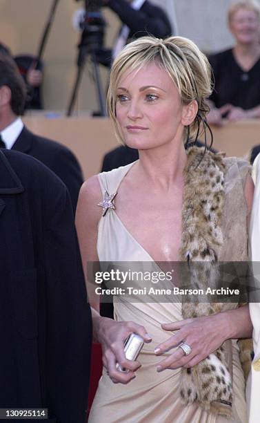 Patricia Kaas during Cannes 2002 - Palmares Awards Ceremony - Arrivals at Palais des Festivals in Cannes, France.
