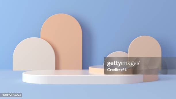 three-dimensional product display space - awards ceremony table stock pictures, royalty-free photos & images