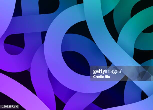 gradient swirl abstract glow modern lines background pattern - multi layered effect stock illustrations