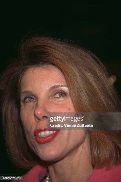 American actress and singer Christine Baranski attends the premiere of 'The Evening Star', held at the Mann National Theatre in Los Angeles,...