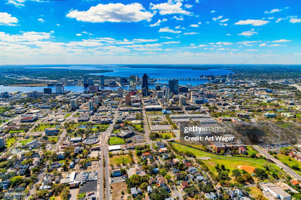 Downtown Skyline of Jacksonville Florida