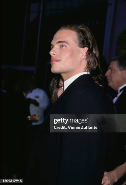 American actor and model Joel West attends the 68th Annual Academy Awards at Dorothy Chandler Pavilion in Los Angeles, California, 25th March 1996.