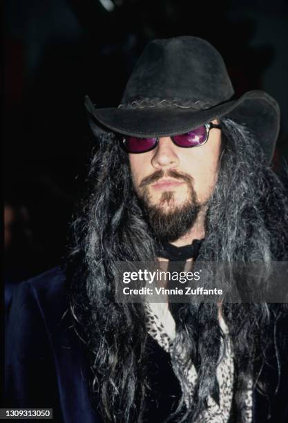 American singer-songwriter and filmmaker Rob Zombie attends the premiere of 'Spawn', held at Mann's Chinese Theatre in Los Angeles, California, 28th...