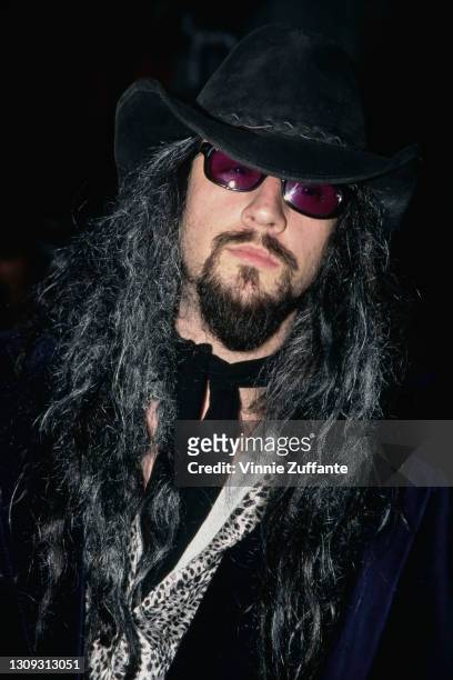 American singer-songwriter and filmmaker Rob Zombie attends the premiere of 'Spawn', held at Mann's Chinese Theatre in Los Angeles, California, 28th...