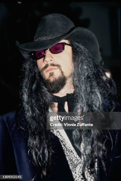 American singer-songwriter and filmmaker Rob Zombie attends the premiere of 'Spawn', held at Mann's Chinese Theatre in Los Angeles, California, 28th...