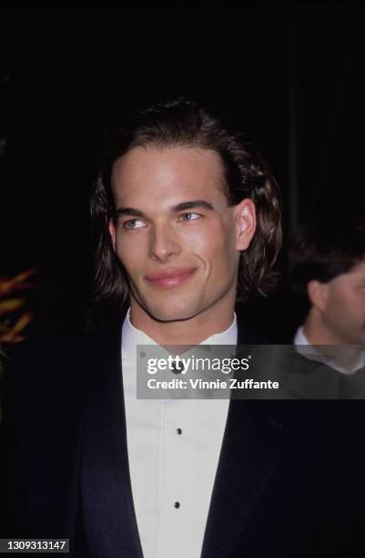 American actor and model Joel West attends the 68th Annual Academy Awards at Dorothy Chandler Pavilion in Los Angeles, California, 25th March 1996.