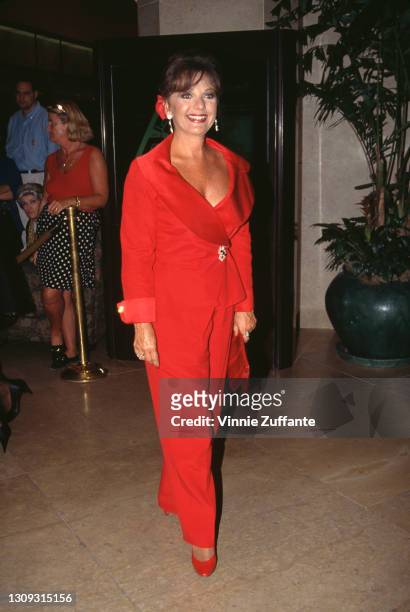 American actress Dawn Wells attends the 45th Annual Directors Guild of America Awards, held at the Beverly Hilton Hotel in Beverly Hills, California,...
