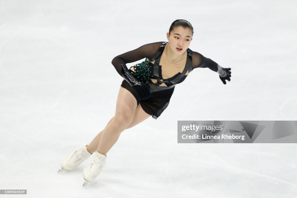 ISU World Figure Skating Championships - Stockholm: Day Three