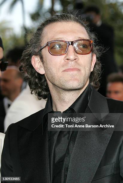 Vincent Cassel during 2005 Cannes Film Festival - "Match Point" - Premiere in Cannes, France.