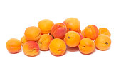 Armenian plums (Prunus armeniaca)