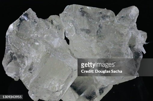 Crystal geological rock uncut