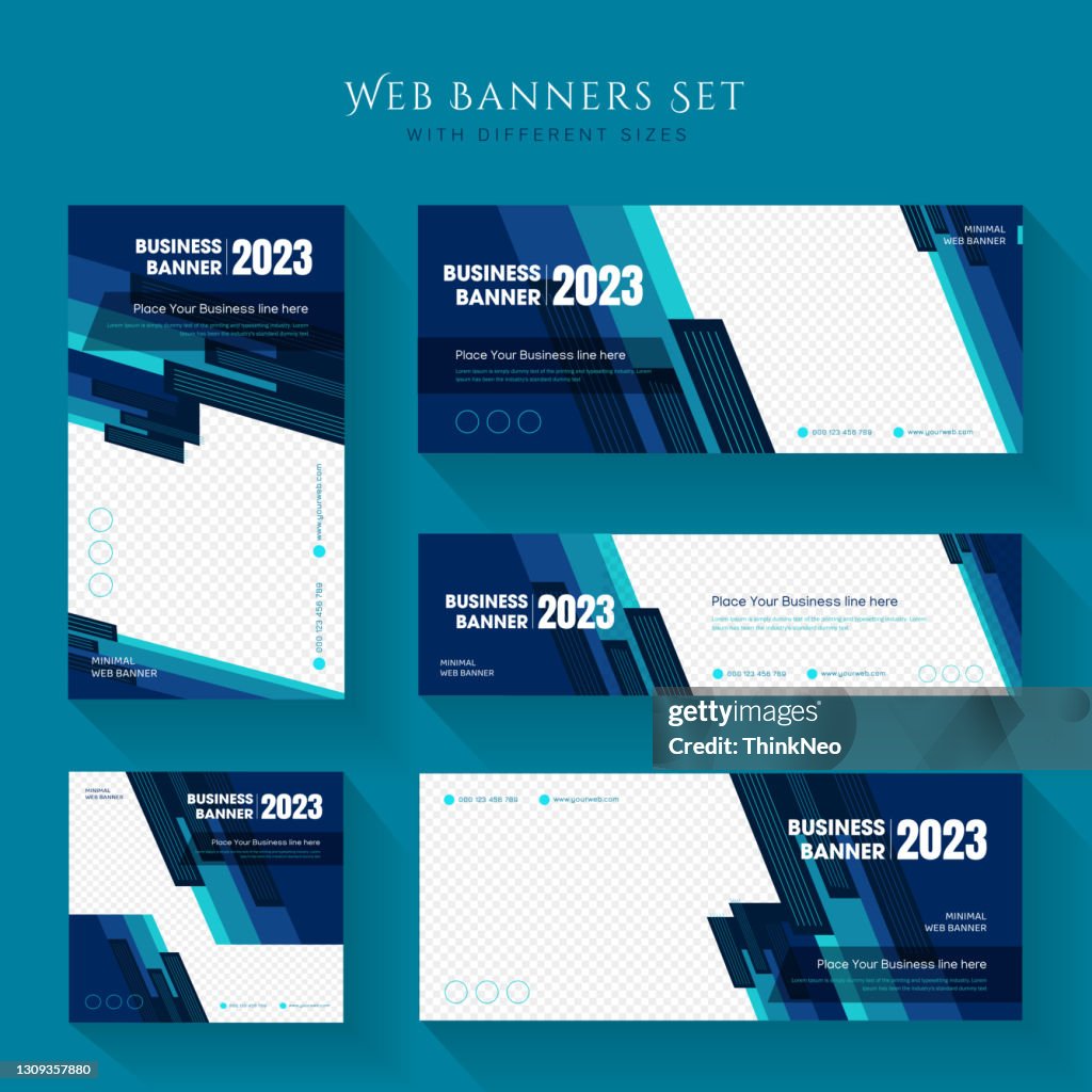 Corporate web banner of flyer social media post sjabloon