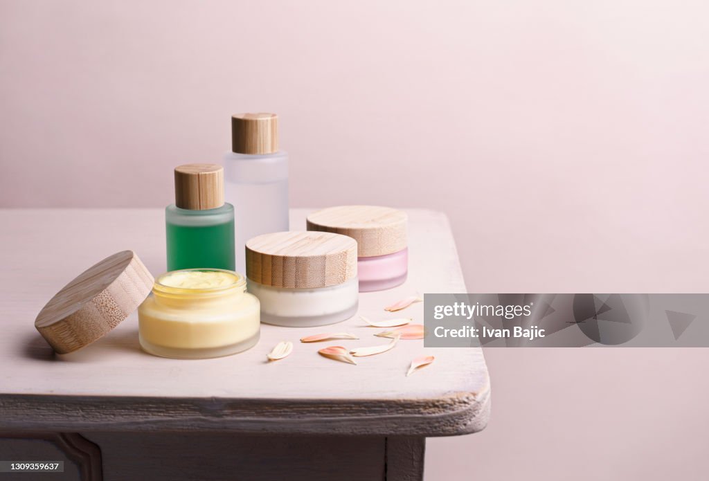 Produtos naturais de cuidados com a pele