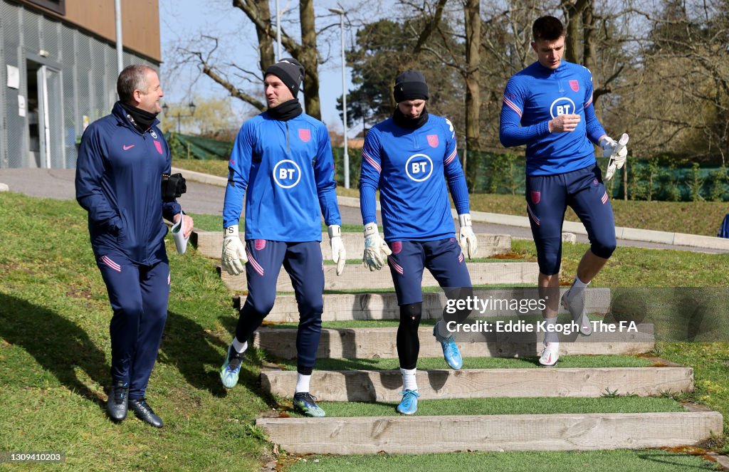 England Training Session