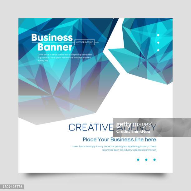 stockillustraties, clipart, cartoons en iconen met creatieve bedrijfsweb sociale mediabanner - corporate media modern bright