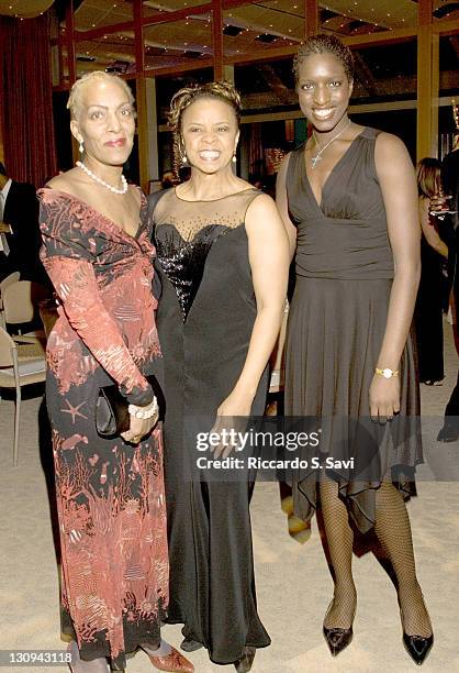 Marita Monroe, Carolynn Bond and Maya Monroe during Touching A Life Gala at Denver Center for the Performing Arts in Denver, Colorado, United States.