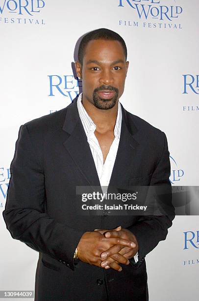 Darrin Dewitt Henson during The Reel World Film Festival Premiere of "The Salon" at Toronto in Toronto, Canada.