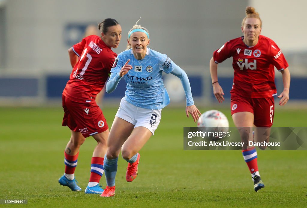 Manchester City Women v Reading Women - Barclays FA Women's Super League