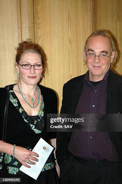 Geraldine James and guest during Shepperton Studios - " A Visual Celebration" Book Launch at BAFTA, 195 Piccadilly in London, Great Britain.