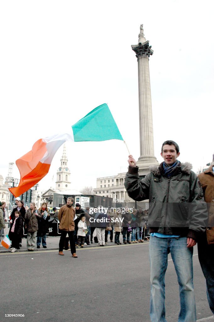 St. Patrick's Day Festival in London - March 12, 2006