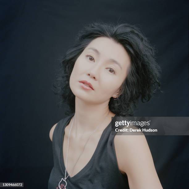 Hong Kong Chinese actress Maggie Cheung Man-yuk poses for a portrait at the Cannes Film Festival when she attended for her role in Wong Kar–wai's...