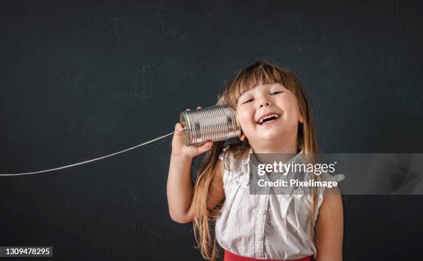 Tin Can String Phone Photos and Premium High Res Pictures - Getty Images