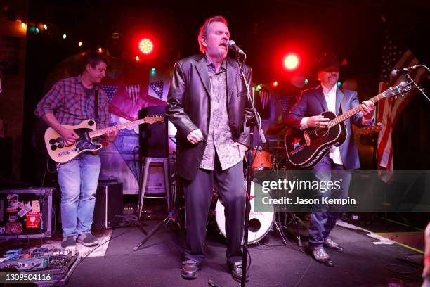 Singer Meat Loaf and country artist John Rich perform at Redneck Riviera Nashville on March 27, 2021 in Nashville, Tennessee.
