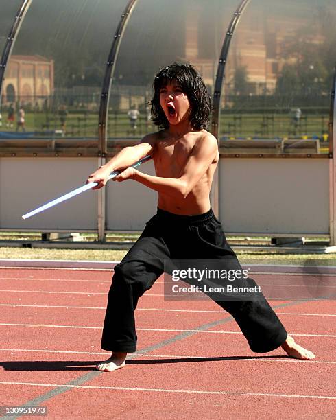 Luca Oriel during B-DADS Presents 3rd Annual "Little Legs With Big Hearts" A Fun Run For Kids To Benefit Children Afflicted With Sickle Cell at Drake...