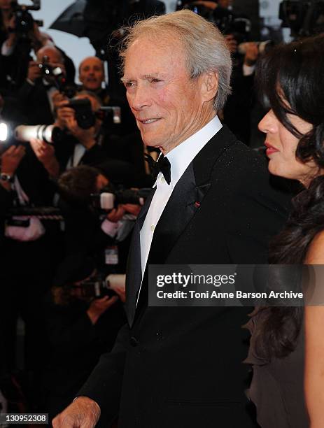 Director Clint Eastwood attends the "Changeling" Premiere at the Palais des Festivals during the 61st Cannes International Film Festival on May 20,...