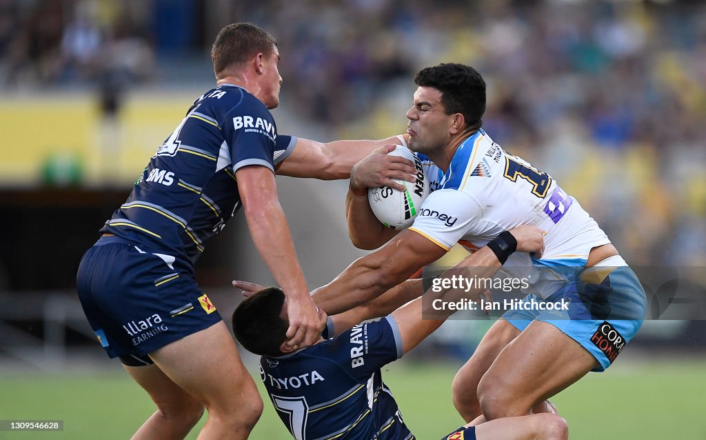 NRL Rd 3 - Cowboys v Titans