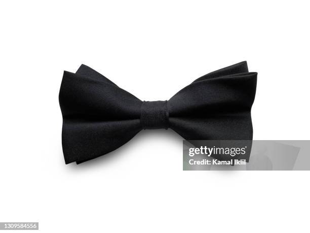 bow tie - cravate fond blanc photos et images de collection