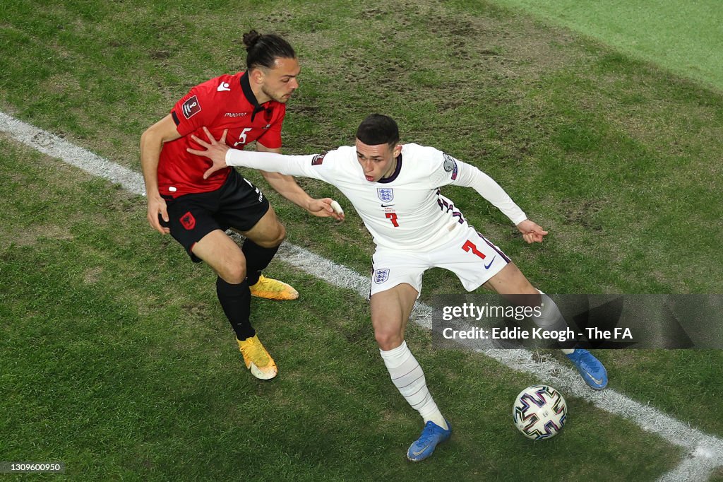 Albania v England - FIFA World Cup 2022 Qatar Qualifier
