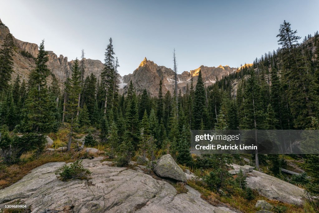 Lone Eagle Peak in the Indian Peaks Wilderness, Colorado