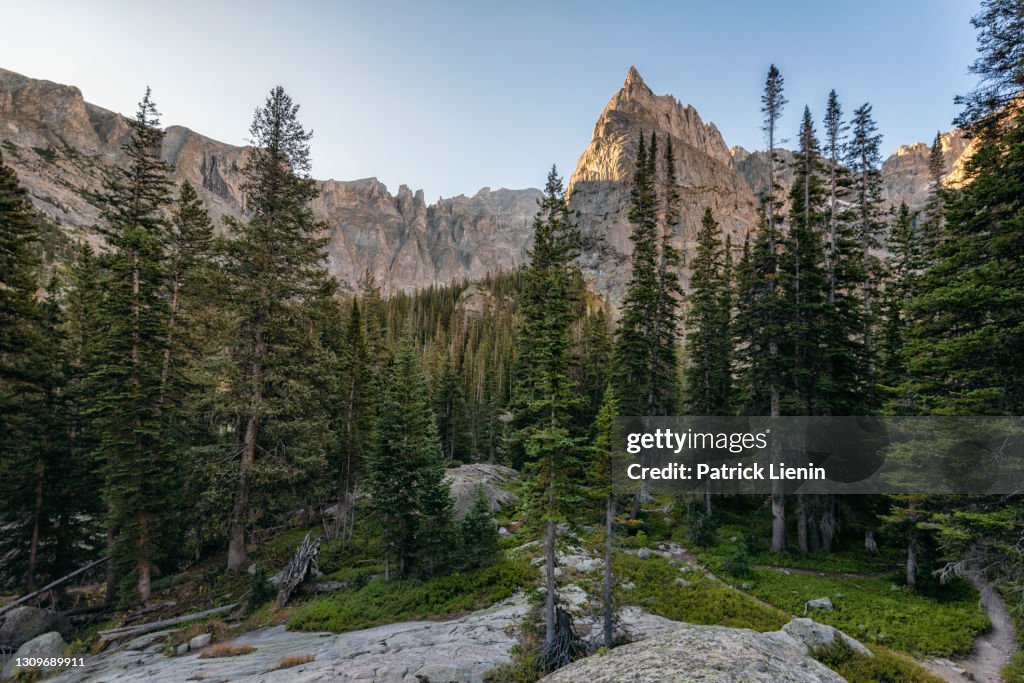 Lone Eagle Peak in the Indian Peaks Wilderness, Colorado