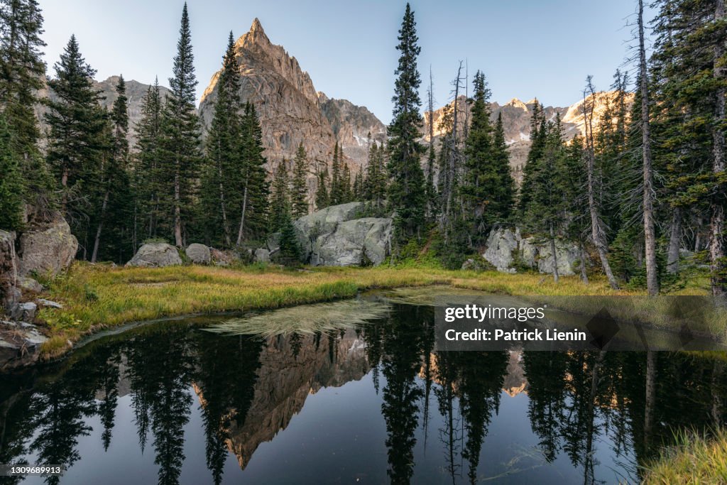Lone Eagle Peak in the Indian Peaks Wilderness, Colorado