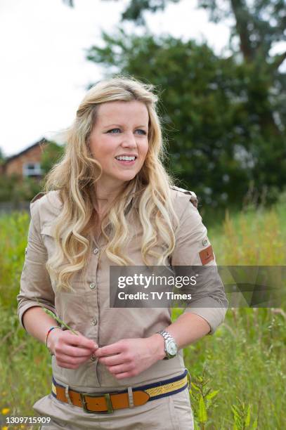 Countryfile presenter Ellie Harrison, on June 12, 2014.