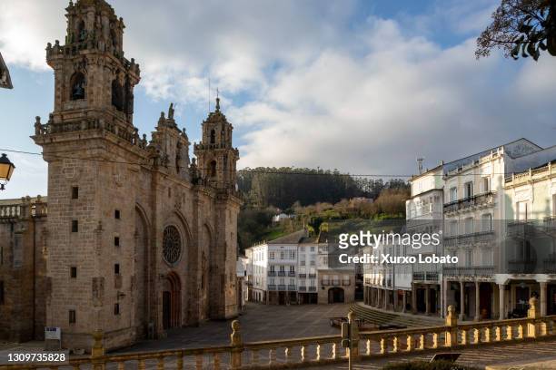 Mondonedo SPAIN Cathedral Square of Romanesque origin and with Baroque style additions, it was declared a national monument in 1902. There is the...