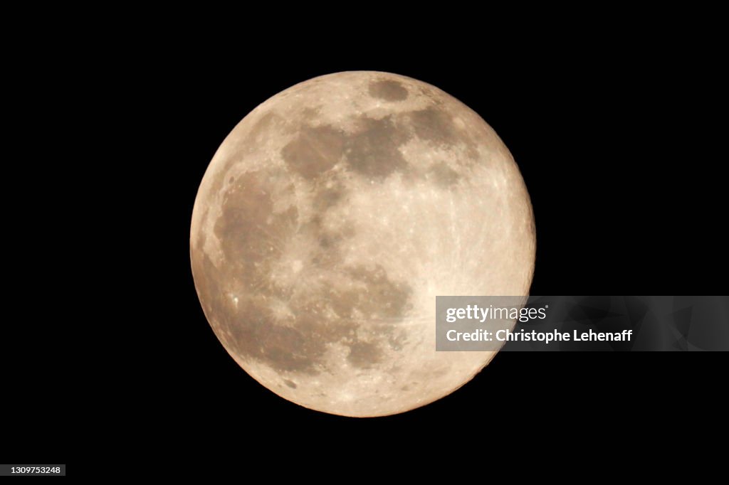 The full Moon on march 28th 2021