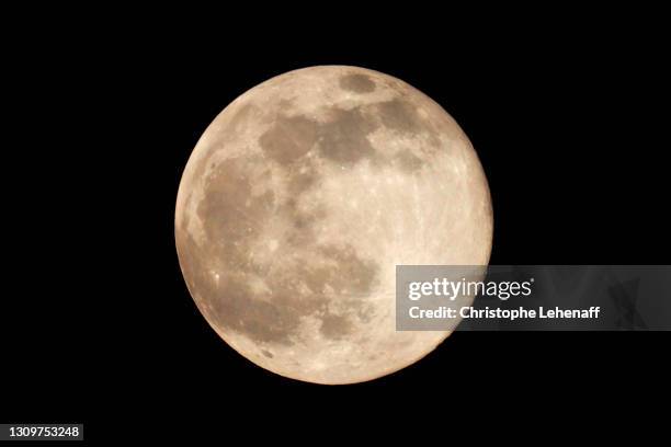 the full moon on march 28th 2021 - full moon stock pictures, royalty-free photos & images