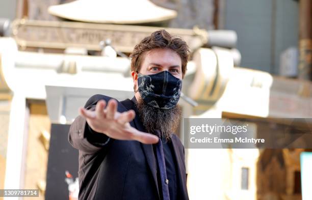 Adam Wingard attends the post-pandemic reopening and ribbon cutting ceremony hosted by TCL Chinese Theatre on March 29, 2021 in Hollywood, California.