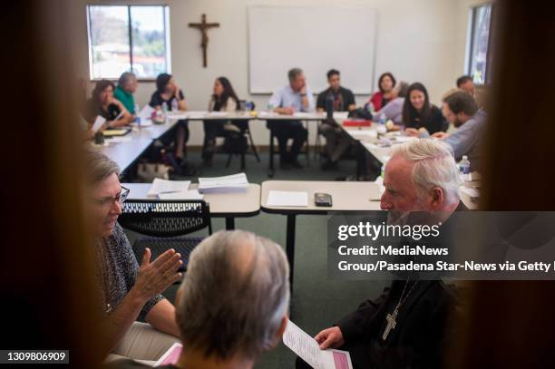 Bishop David O'Connell, of the Archdiocese of Los Angeles' San Gabriel Pastoral Region, chairs the immigration task force for the Archdioceses of Los...