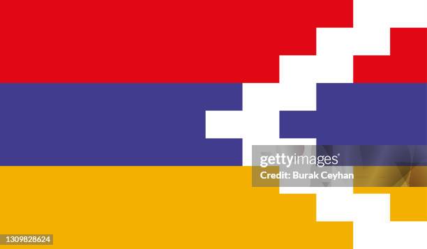 Highly Detailed Flag Of Nagorno Karabakh Republic of Artsakh - Nagorno Karabakh Republic of Artsakh Flag High Detail - National flag Nagorno Karabakh Republic of Artsakh - Large size flag jpeg image -