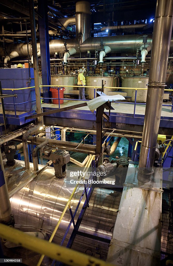 General Views Of A Sugar Beet Processing Facility