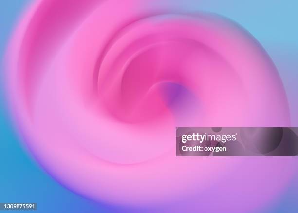 swirl spiral abstract blured pink blue background - schwindelig stock-fotos und bilder