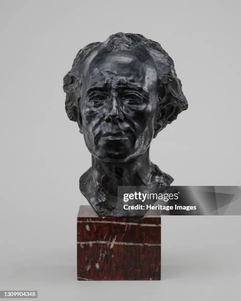 Gustav Mahler, 1909. Artist Auguste Rodin. .