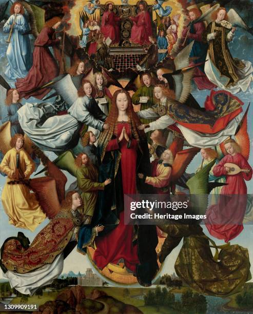 Mary, Queen of Heaven, circa 1485/1500. Artist Master of the Legend of St. Lucy. .