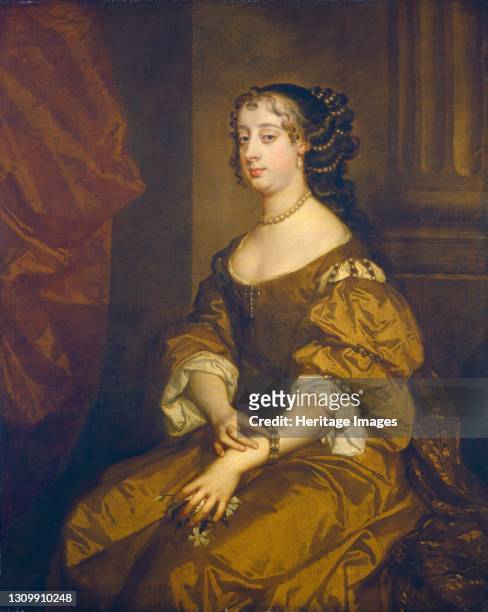 Barbara Villiers, Duchess of Cleveland, circa 1661-1665. Artist Peter Lely, Studio of Sir Peter Lely. .