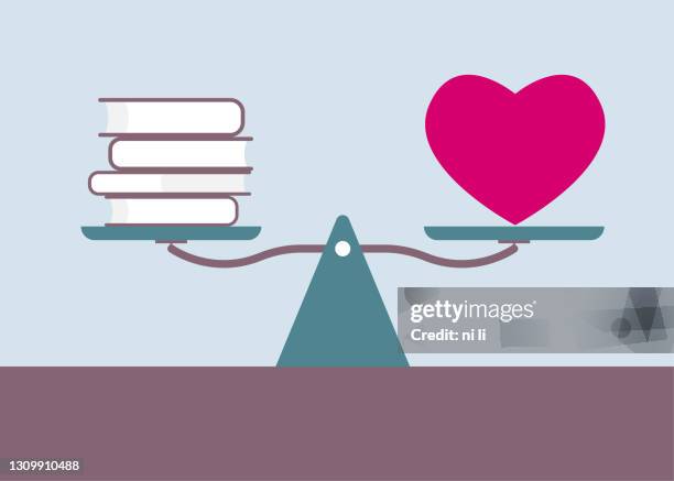knowledge and love. - school book fair stock illustrations